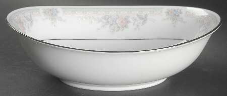 Bridal Waltz 9" Oval Vegetable Bowl