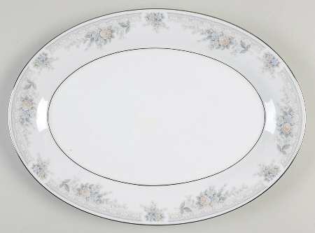 Bridal Waltz 14" Oval Serving Platter