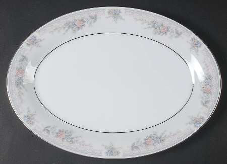 Bridal Waltz 12" Oval Serving Platter