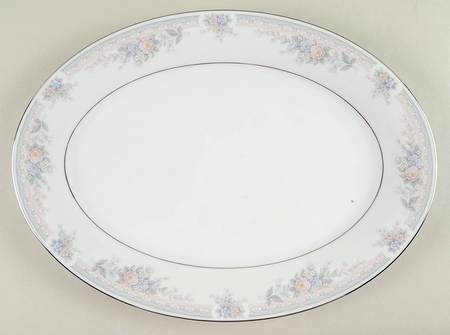 Bridal Waltz 16" Oval Serving Platter