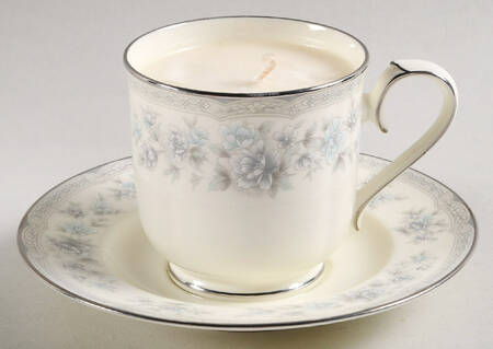 Buena Vista Scented Cup & Saucer Candle-Coffee  HC