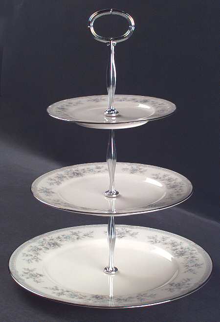Buena Vista 13 7/8"-14 1/4" 3-Tiered Serving Tray(DP,SP,BB) HC