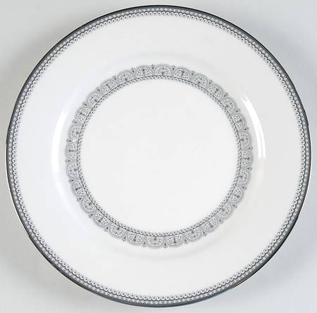 Burgundy Salad Plate