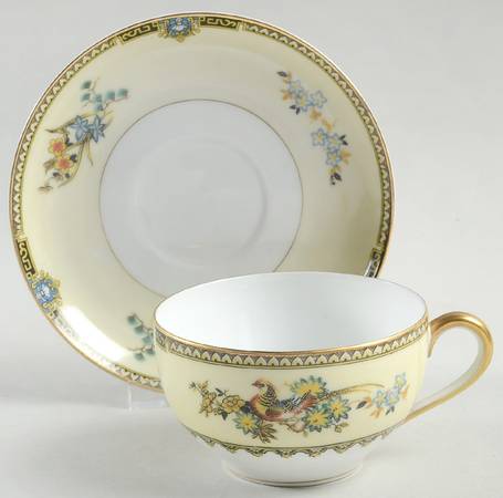 Burma Oversized Cup & Saucer Set