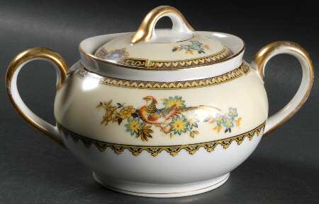 Burma Sugar Bowl & Lid