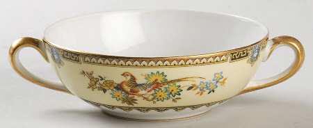 Burma Flat Cream Soup Bowl