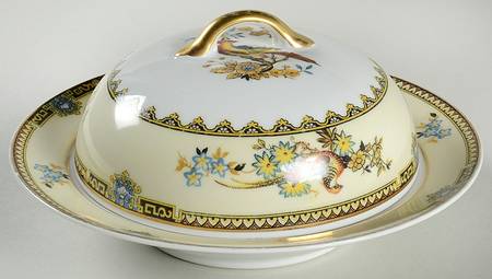 Burma Round Covered Butter