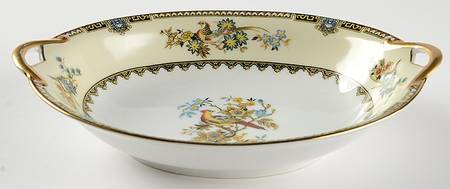 Burma 9" Oval Vegetable Bowl