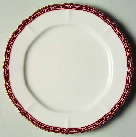 Burgundy Royale Bread & Butter Plate