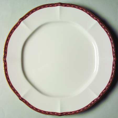 Burgundy Royale 11" Chop Plate (Round Platter)