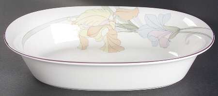 Cafe Du Jour 10" Oval Vegetable Bowl