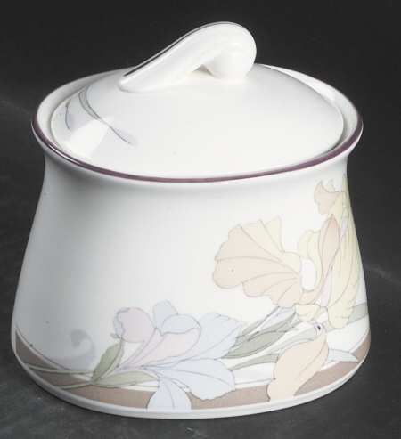 Cafe Du Jour Sugar Bowl & Lid