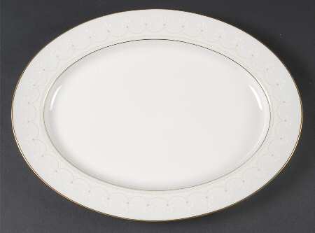 Caledonia 13" Oval Serving Platter