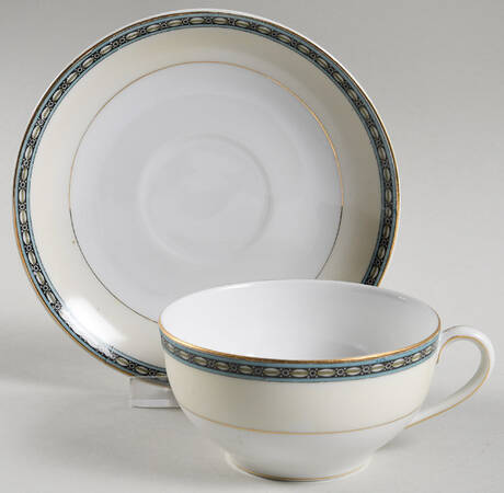 Cambridge Flat Cup & Saucer Set