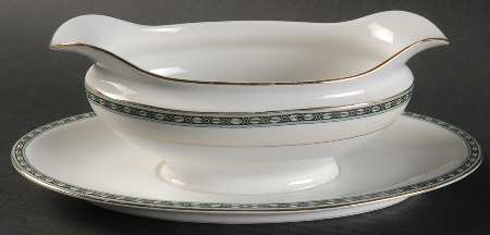 Cambridge Gravy Boat with Attached Underplate