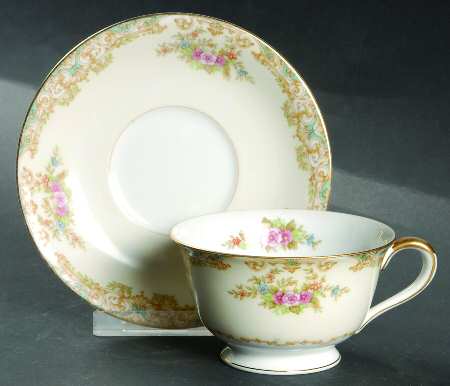 Camelot (6000) Footed Cup & Saucer Set