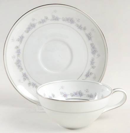 Camille Flat Cup & Saucer Set
