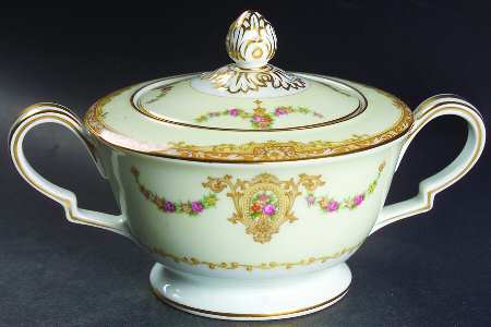 Camillia (3950 & NO #) Sugar Bowl & Lid