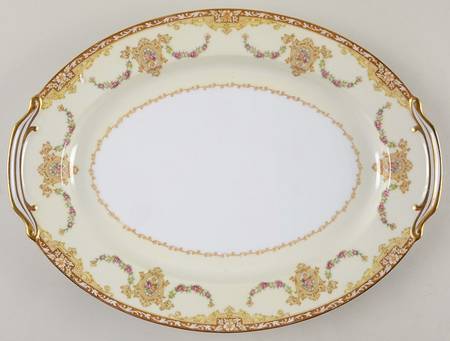 Camillia (3950 & NO #) 13" Oval Serving Platter