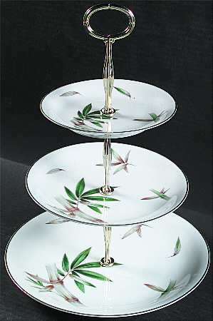 Canton 13 7/8"-14 1/4" 3-Tiered Serving Tray(DP,SP,BB) HC