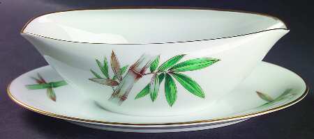 Canton Gravy Boat with Attached Underplate by Noritake