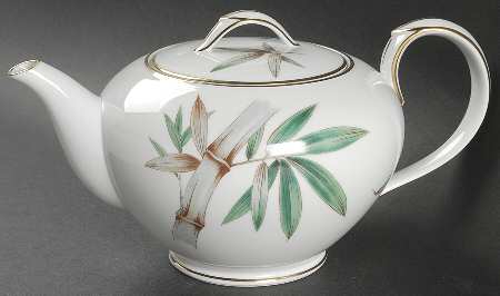 Canton Teapot & Lid