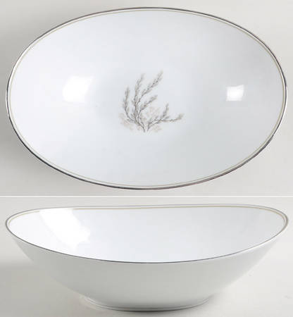 Candice 9" Oval Vegetable Bowl