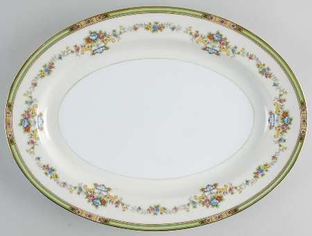 Caprice (No #) 13" Oval Serving Platter