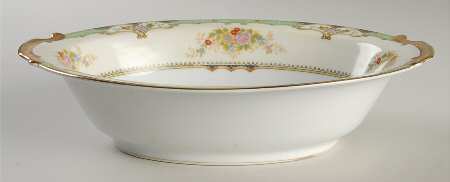 Carola 10" Oval Vegetable Bowl