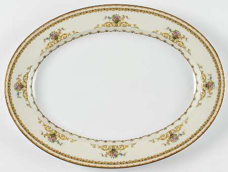 Carltonia 16" Oval Serving Platter