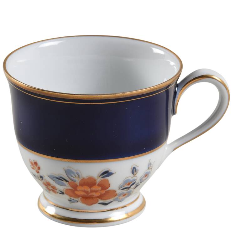 Carmine Footed Demitasse Cup