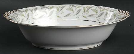 Carole 10" Oval Vegetable Bowl