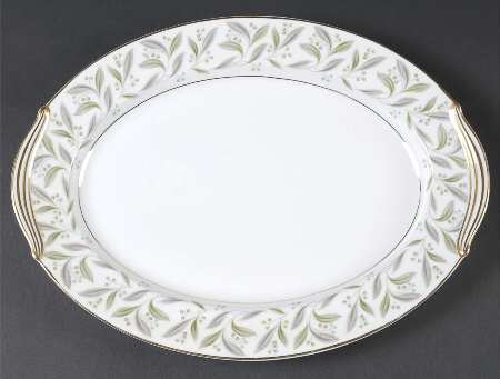 Carole 13" Oval Serving Platter