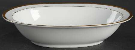 Carrie 10" Oval Vegetable Bowl