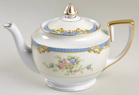 Casino Teapot & Lid