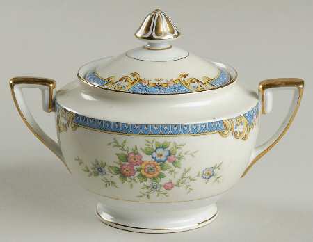 Casino Sugar Bowl & Lid