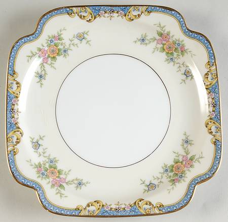 Casino Square Salad Plate