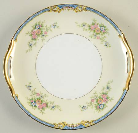 Casino Handled Cake Plate