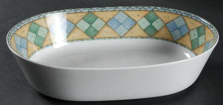 Castillo 9" Oval Vegetable Bowl