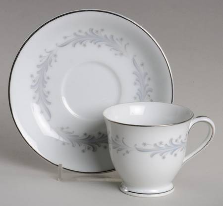 Cavalier Footed Demitasse Cup & Saucer Set