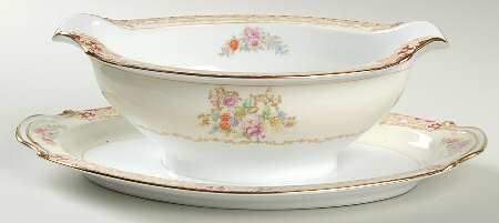 Cavatina Gravy Boat with Attached Underplate