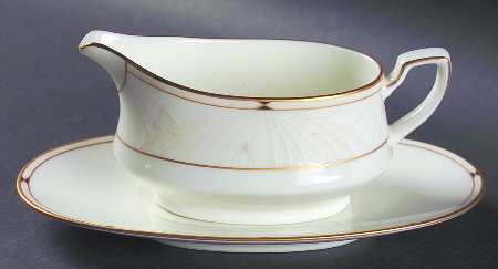 Cecile Gravy Boat & Underplate (Relish/Butter)