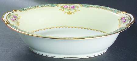 Celanese 9" Oval Vegetable Bowl
