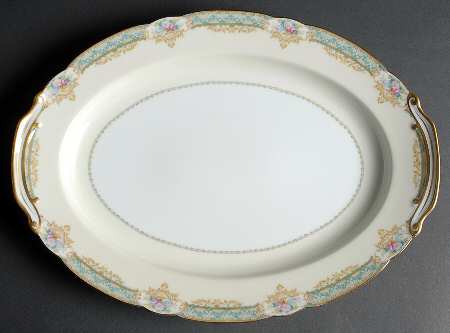 Celeste 16" Oval Serving Platter