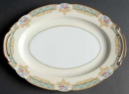 Celeste 11" Oval Serving Platter