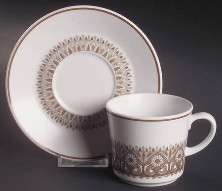 Century Flat Cup & Saucer Set