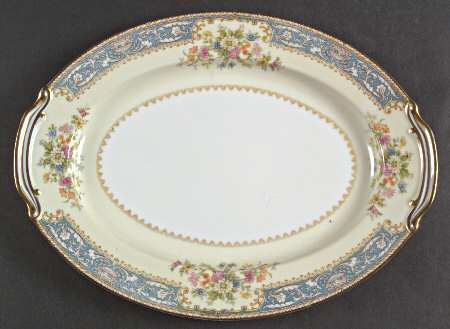 Cerulean 12" Oval Serving Platter