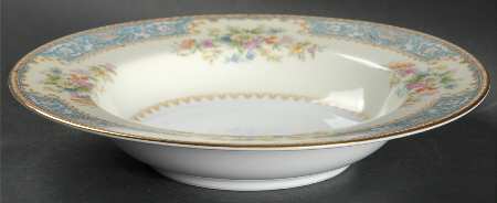Cerulean Rim Soup Bowl