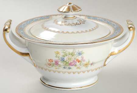 Cerulean Sugar Bowl & Lid