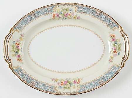 Cerulean 12" Oval Serving Platter